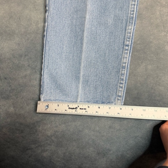 Wrangler Mens Jeans Relaxed Fit 38x30 Blue PREMIUM DENIM Fits 36x29.5 - Picture 8 of 16